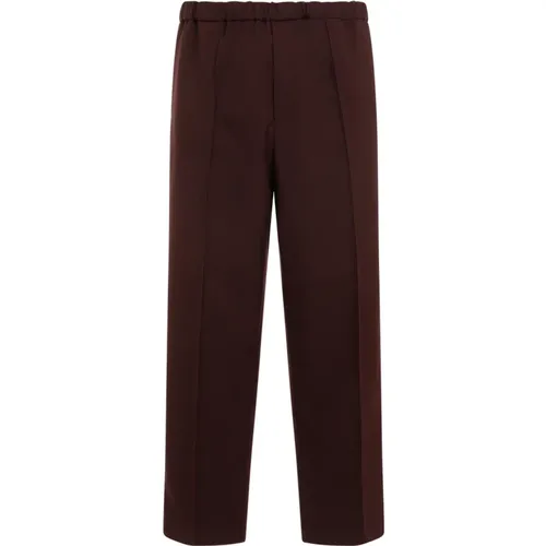 Polyester Trousers , male, Sizes: L, S, M - Jil Sander - Modalova