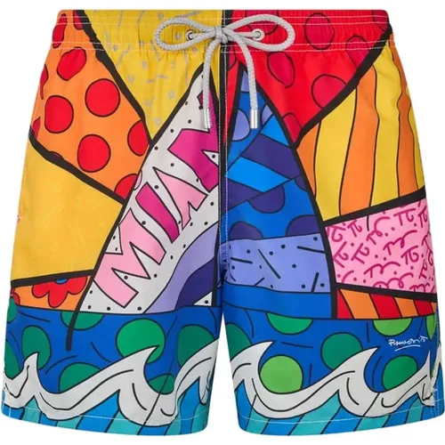 Shorts und Boxer Polyester Zusammensetzung - MC2 Saint Barth - Modalova