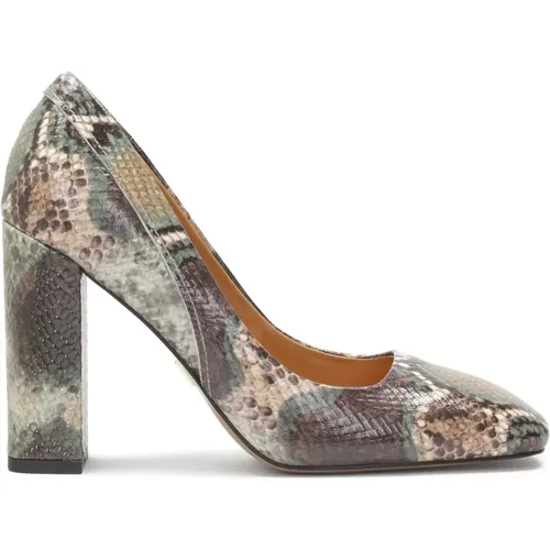 Serpentine-Pumps mit hohem Pfostenabsatz , Damen, Größe: 35 EU - Kazar - Modalova