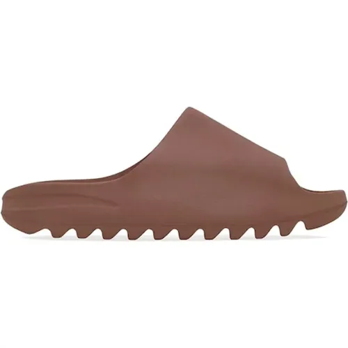 Yeezy Slide Flax Minimalistischer Stil , Herren, Größe: 44 1/2 EU - Adidas - Modalova