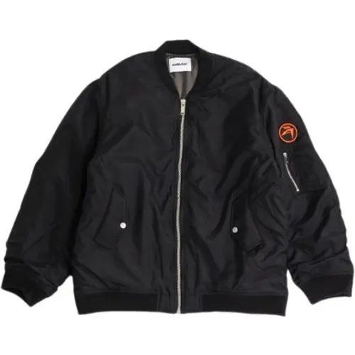 Logo Patch Bomber Jacket , male, Sizes: M, S - Ambush - Modalova