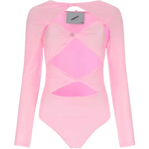 Fluo rosa lycra bodysuit , Damen, Größe: M - Coperni - Modalova