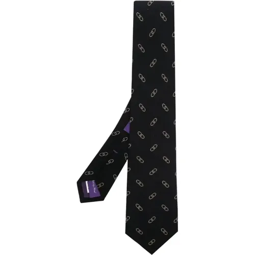 Standard neck tie , male, Sizes: ONE SIZE - Ralph Lauren - Modalova
