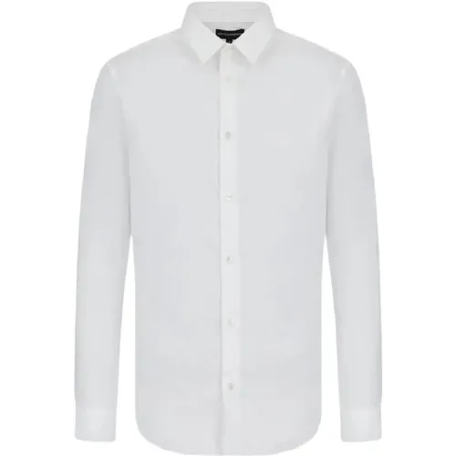 Long Sleeve Shirt , male, Sizes: M, S - Emporio Armani - Modalova