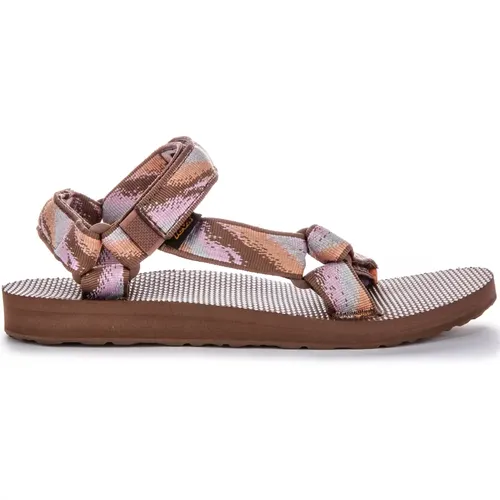 Universal Brown Multi Sandals , female, Sizes: 4 UK, 7 UK, 6 UK, 5 UK - Teva - Modalova