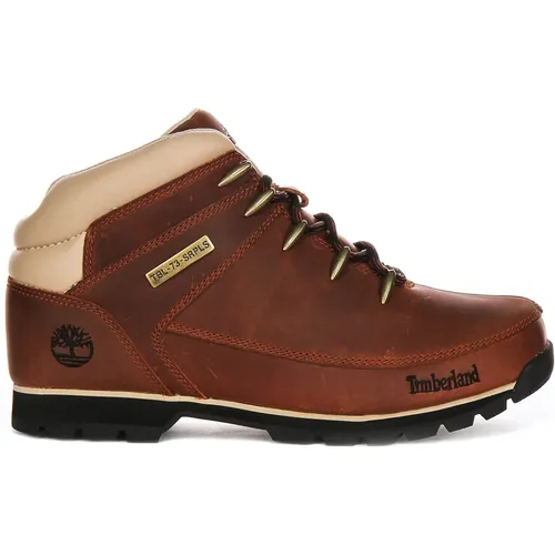 Leather Ankle Boots for Men , male, Sizes: 13 1/2 UK, 11 1/2 UK, 12 UK, 7 UK, 8 UK, 9 UK, 10 1/2 UK, 11 UK, 7 1/2 UK, 9 1/2 UK, 10 UK - Timberland - Modalova