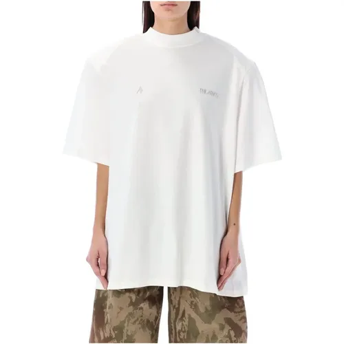 Kilie T-Shirt Weiß,Weiße Kilie Oversize T-Shirt - The Attico - Modalova