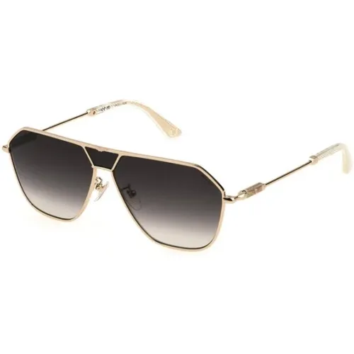 Rose Gold Smoke Gradient Sunglasses , unisex, Sizes: 62 MM - Police - Modalova