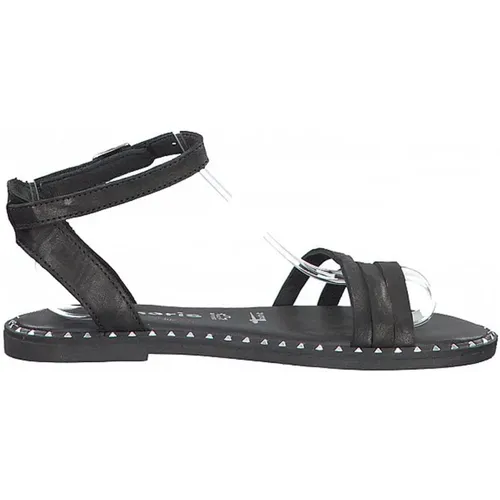 Flat Heel Sandals , female, Sizes: 4 UK, 3 UK - tamaris - Modalova