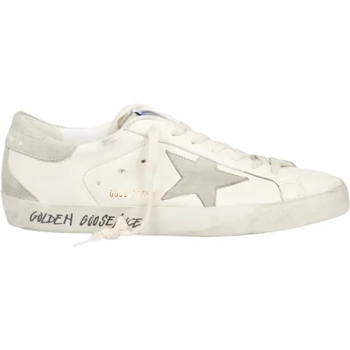 Sneakers Super Star Model Vintage , male, Sizes: 6 UK - Golden Goose - Modalova