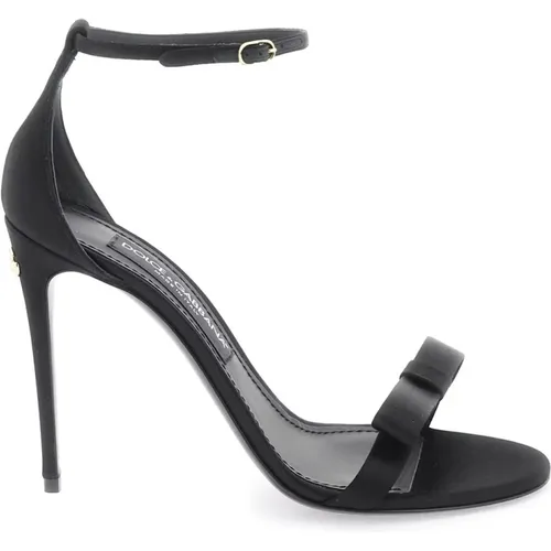High Heel Sandalen , Damen, Größe: 38 EU - Dolce & Gabbana - Modalova