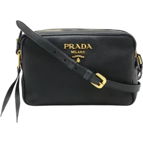 Pre-owned Leather prada-bags , female, Sizes: ONE SIZE - Prada Vintage - Modalova