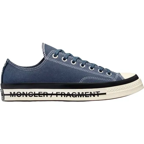 Limitierte Auflage Fragment Blaue Hi-Top Sneakers , Herren, Größe: 35 EU - Converse - Modalova