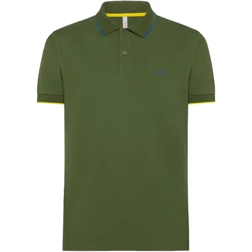 A34113 Polo Shirts , male, Sizes: 3XL - Sun68 - Modalova