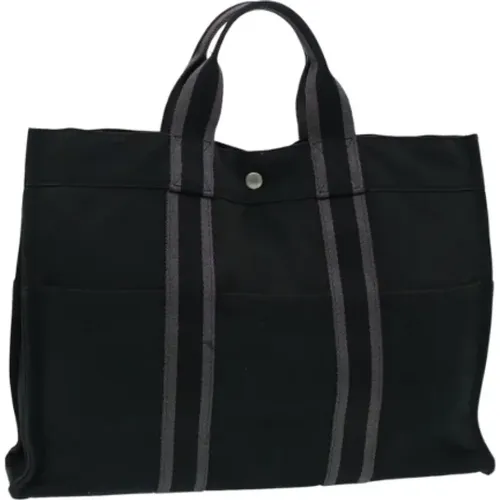 Pre-owned Canvas totes , female, Sizes: ONE SIZE - Hermès Vintage - Modalova