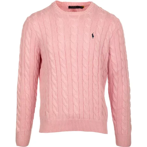 Sweater Pullover Cotton Modern Style , male, Sizes: M - Ralph Lauren - Modalova