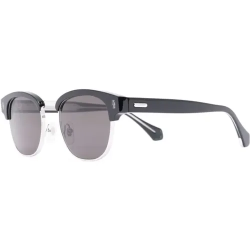 Schwarze Sonnenbrille für den täglichen Gebrauch , unisex, Größe: 52 MM - Cartier - Modalova