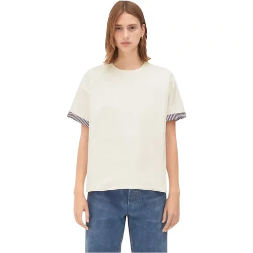 Double Layer T-Shirt , female, Sizes: S, M, XS - Bottega Veneta - Modalova