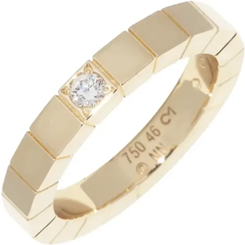 Pre-owned Metal rings , female, Sizes: ONE SIZE - Cartier Vintage - Modalova