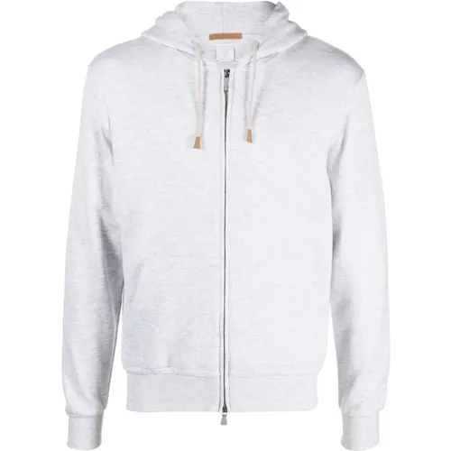 Cotton hoodie , male, Sizes: 3XL - Eleventy - Modalova