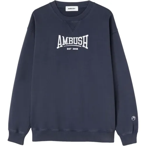 Insignia B Grafik Crewneck , Herren, Größe: S - AMBUSH - Modalova