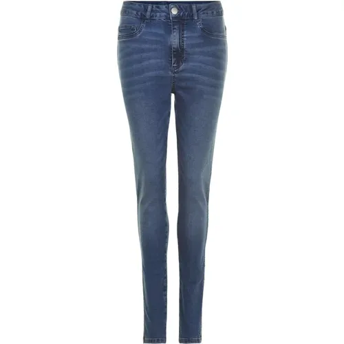 Slim Fit Denim Blaue Jeans , Damen, Größe: XL - IN FRONT - Modalova