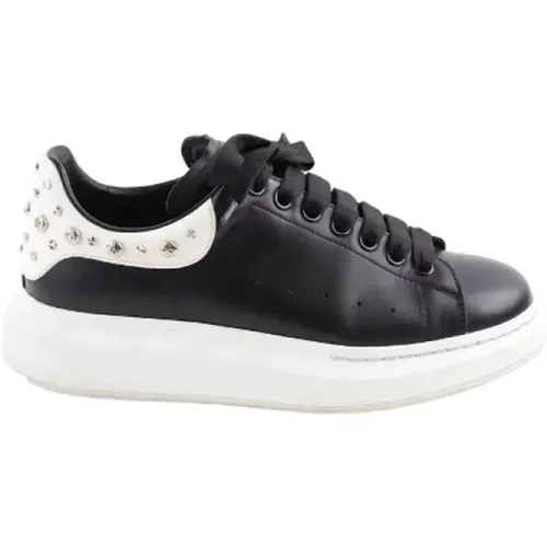 Pre-owned Leather sneakers , female, Sizes: 8 UK - Alexander McQueen Pre-owned - Modalova