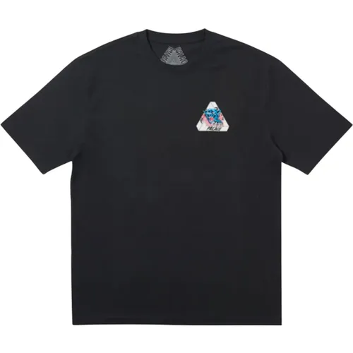 Limitierte Auflage Ripped T-Shirt Schwarz , Herren, Größe: XL - Palace - Modalova