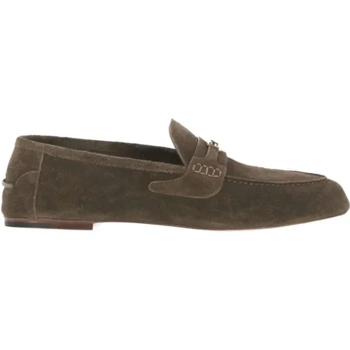 Classic Slip-On Loafer Shoes , male, Sizes: 6 1/2 UK - Gucci - Modalova