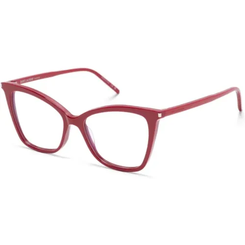 SL 386 015 Optical Frame , Damen, Größe: 53 MM - Saint Laurent - Modalova