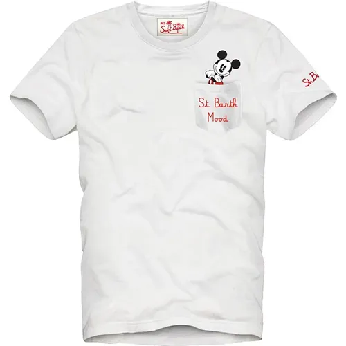 T-shirts and Polos , male, Sizes: XL, L, S - MC2 Saint Barth - Modalova