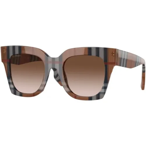 Stilvolle Sonnenbrille mit Kunststoffrahmen - Burberry - Modalova