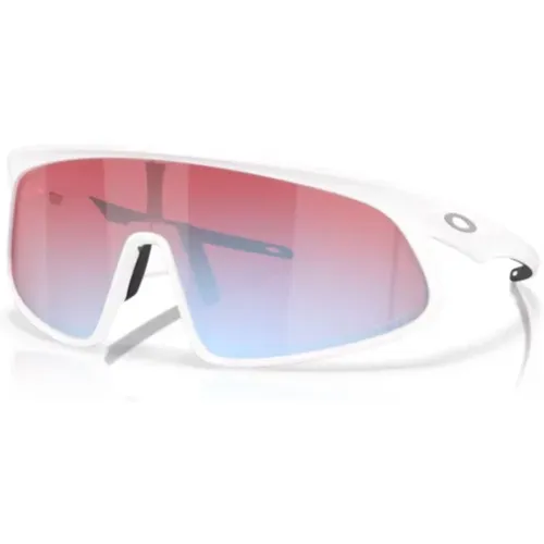 Sporty Sunglasses with Unique Design , unisex, Sizes: ONE SIZE - Oakley - Modalova