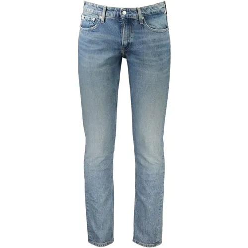 Slim Fit Light Jeans , male, Sizes: W30 L32, W32 L32, W31 L32, W29 L32, W28 L32, W33 L32 - Calvin Klein - Modalova