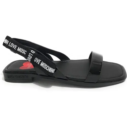 Flache Sandalen Love Moschino - Love Moschino - Modalova