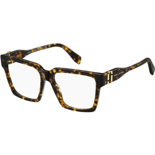 Stylish Eyewear Frames in Dark Havana , unisex, Sizes: 55 MM - Marc Jacobs - Modalova