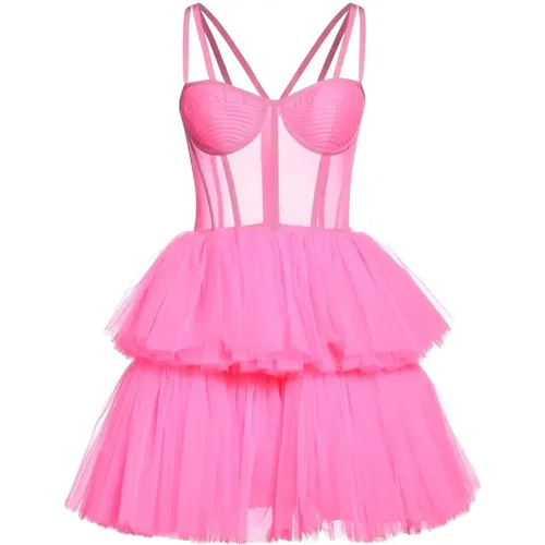 Tulle Mini Dress , female, Sizes: S, XS, M - 19:13 Dresscode - Modalova