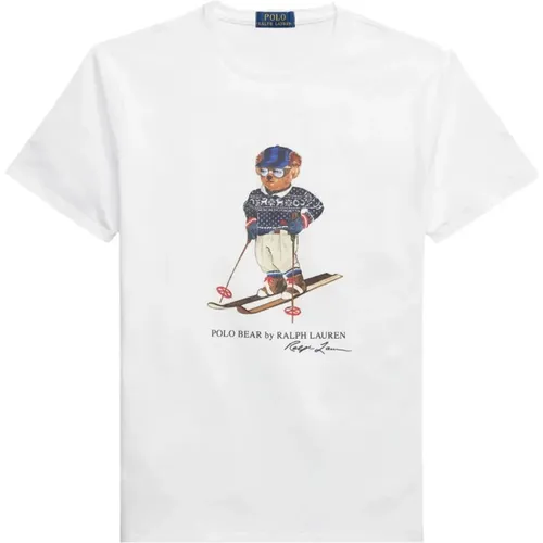 Custom Slim Fit Polo Bear T-Shirt - Ralph Lauren - Modalova