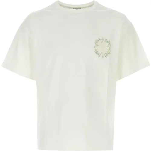 Weiße Baumwoll-T-Shirt Etro - ETRO - Modalova