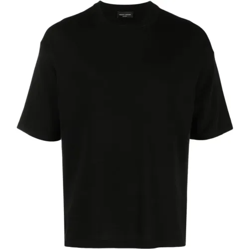 Stylisches Herren T-Shirt , Herren, Größe: XL - Roberto Collina - Modalova