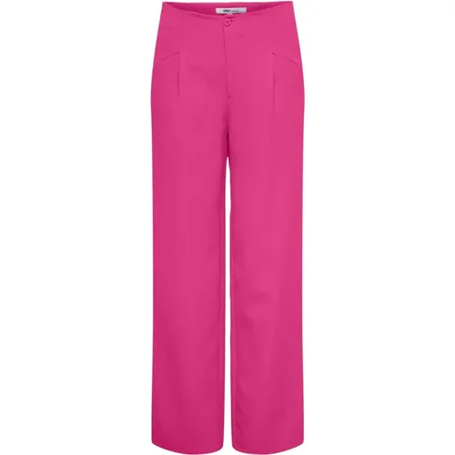 Weite Plissierte Hose , Damen, Größe: XS - Only - Modalova