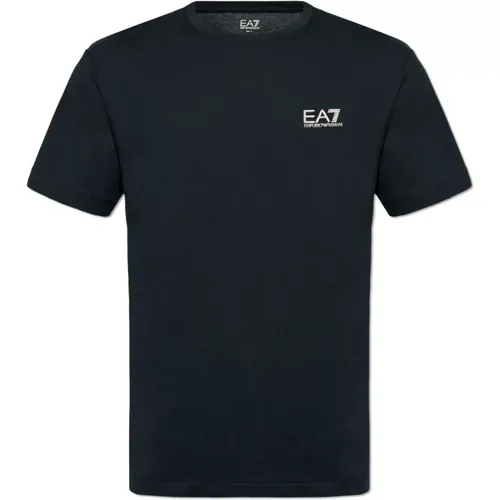 T-Shirt mit Logo , Herren, Größe: 3XL - Emporio Armani EA7 - Modalova