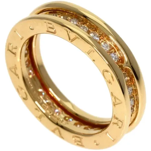 Pre-owned Gold rings , female, Sizes: ONE SIZE - Bvlgari Vintage - Modalova