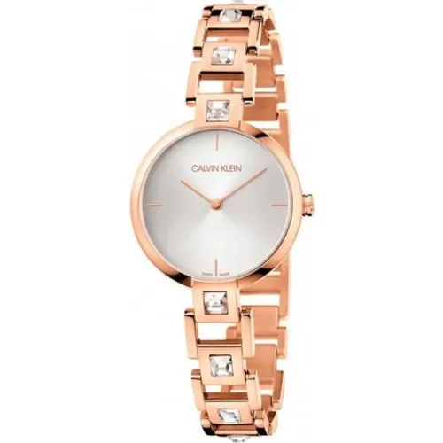 Mesmerise Quartz Watch with Stainless Steel Strap , female, Sizes: ONE SIZE - Calvin Klein - Modalova