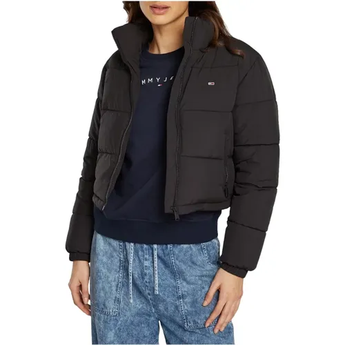 Puffer Coat Essential , female, Sizes: M, L, XS, S - Tommy Jeans - Modalova