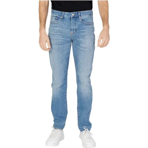 Mens Skinny Jeans , male, Sizes: W29 L30, W36 L32, W34 L30, W31 L30, W33 L30, W32 L30, W30 L30 - Armani Exchange - Modalova