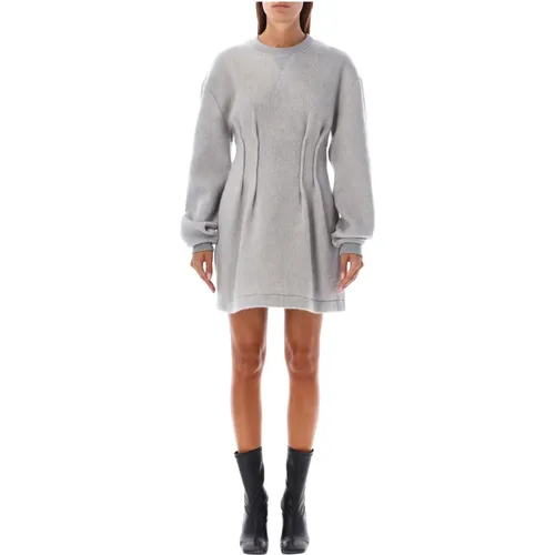 Light Grey Hour Glass Dress Outerwear , female, Sizes: 2XS - JW Anderson - Modalova