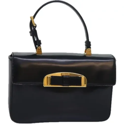 Pre-owned Leather handbags , female, Sizes: ONE SIZE - Prada Vintage - Modalova