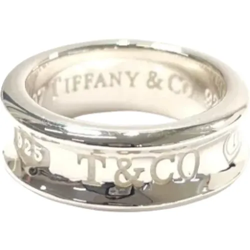 Pre-owned Silver rings , female, Sizes: ONE SIZE - Tiffany & Co. Pre-owned - Modalova