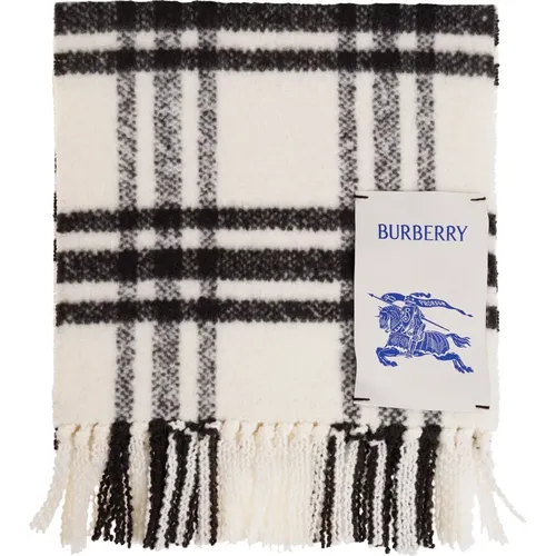 Wool scarf , unisex, Sizes: ONE SIZE - Burberry - Modalova